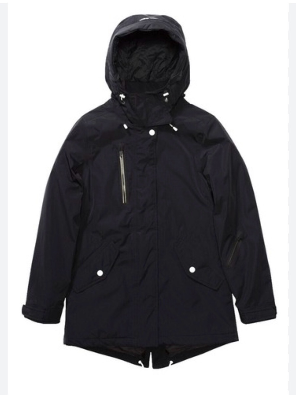 Holden Fishtail Snowboard Jacket, Women's XS Extra Small, Black
